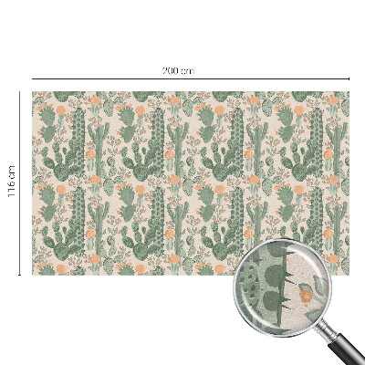 Nepermatoma plėvelė langams Žalieji sukulentai