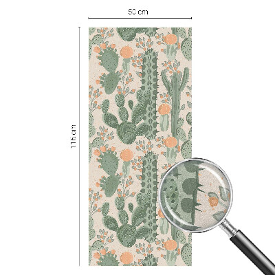 Nepermatoma plėvelė langams Žalieji sukulentai