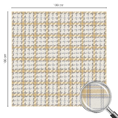 Matinė plėvelė langams su vitražo efektu Geometrinis tinklelis