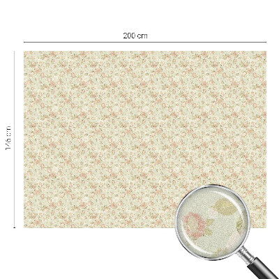 Plėvelė langams privatumui vitražas Gėlių elegancija