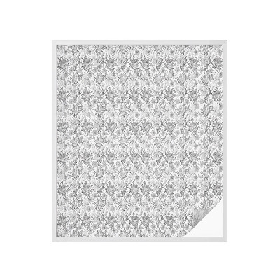 Matinė plėvelė langams su vitražo efektu Gėlių elegancija