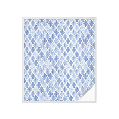 Pieninė plėvelė langams su raštu Akvarelės elegancija