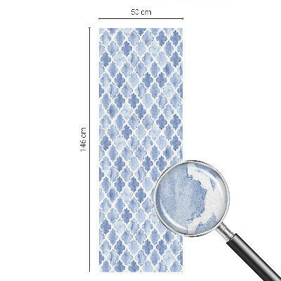 Pieninė plėvelė langams su raštu Akvarelės elegancija