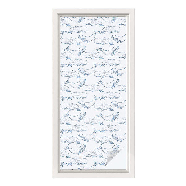 Matinė klijuojama plėvelė langams Jūros įkvėpimai