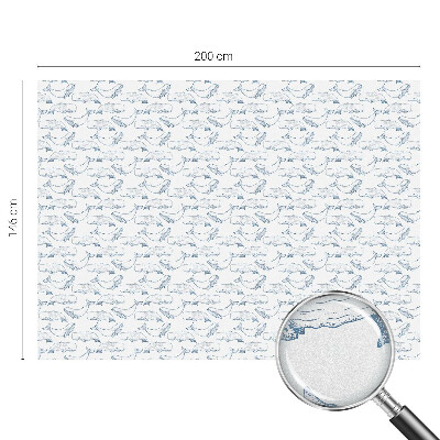 Matinė klijuojama plėvelė langams Jūros įkvėpimai