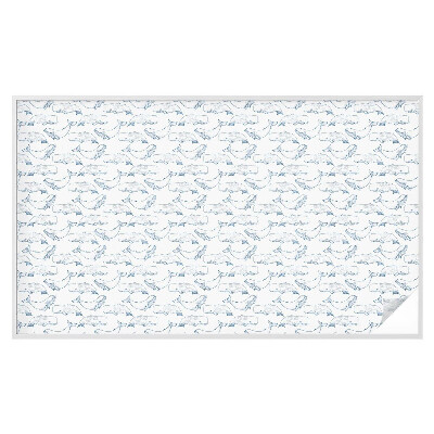 Matinė klijuojama plėvelė langams Jūros įkvėpimai