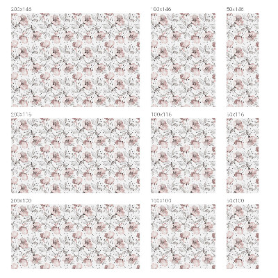 Pieninė plėvelė langams su raštu Rožių lapai