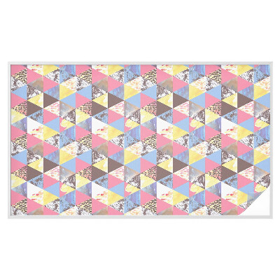 Nepermatoma plėvelė langams Spalvingi trikampiai