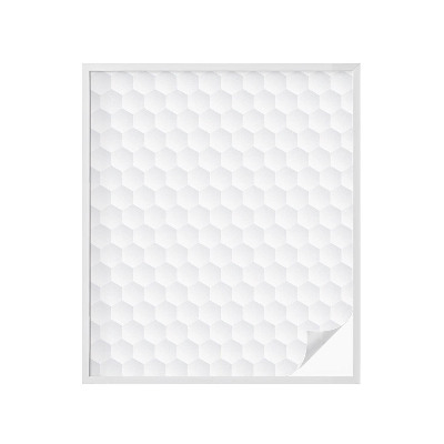 Matinė plėvelė langams su vitražo efektu Balta mozaika