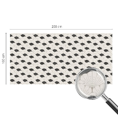 Plėvelė langams privatumui vitražas Kontrastingi gerbėjai