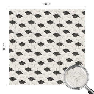 Plėvelė langams privatumui vitražas Kontrastingi gerbėjai