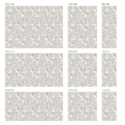 Pieninė plėvelė langams su raštu Augalų ornamentas