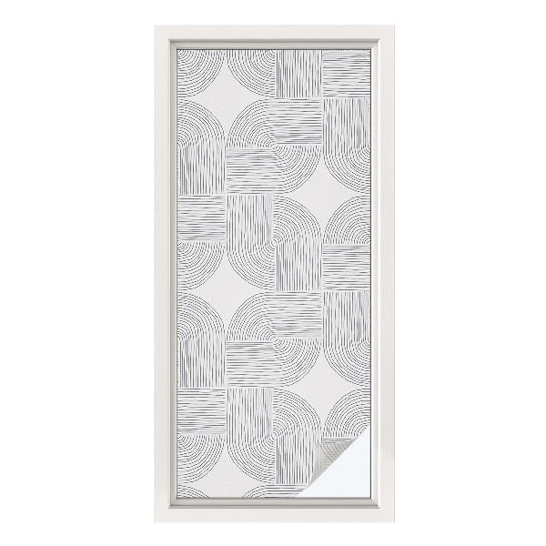 Nepermatoma plėvelė langams Taiki simetrija