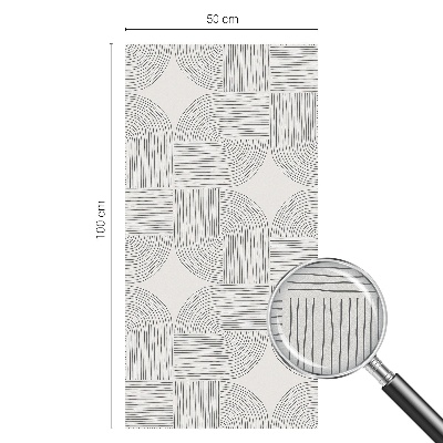 Nepermatoma plėvelė langams Taiki simetrija