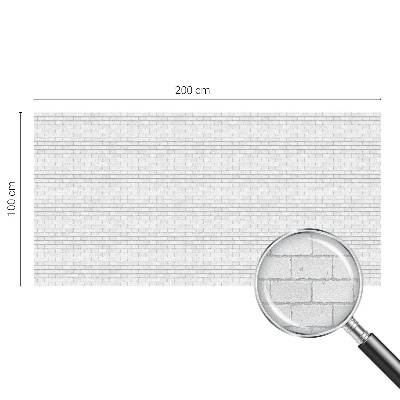 Plėvelė langams privatumui vitražas Plytų tekstūra