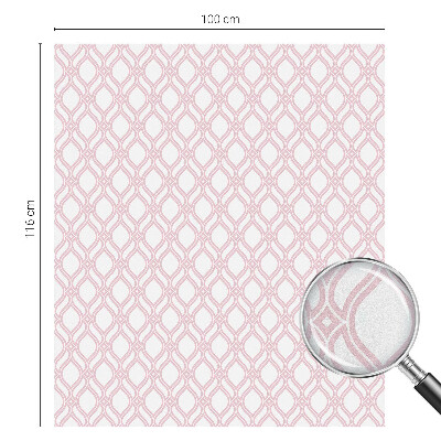 Pieninė plėvelė langams su raštu Rožinės linijos