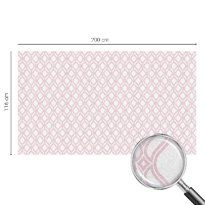 Pieninė plėvelė langams su raštu Rožinės linijos