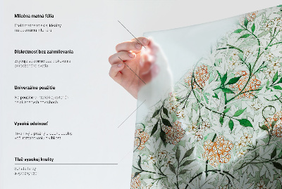 Matinė klijuojama plėvelė langams Geometrinė abstrakcija