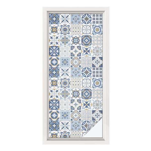 Nepermatoma plėvelė langams Mozaikinės plytelės