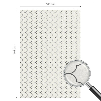 Matinė plėvelė langams su vitražo efektu Paprasta elegancija