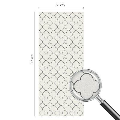 Matinė plėvelė langams su vitražo efektu Paprasta elegancija