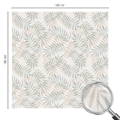 Matinė klijuojama plėvelė langams Lapų elegancija