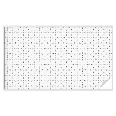 Pieninė plėvelė langams su raštu Rombo formos