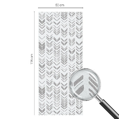 Matinė klijuojama plėvelė langams Rodyklės raštas