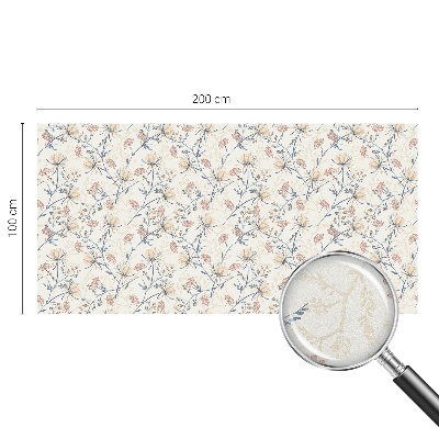 Nepermatoma plėvelė langams Harmonijos gėlės