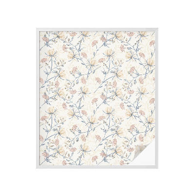 Nepermatoma plėvelė langams Harmonijos gėlės