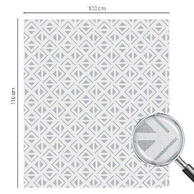 Plėvelė langams privatumui vitražas Geometrinis raštas