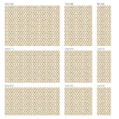 Matinė plėvelė langams su vitražo efektu Augalų elegancija