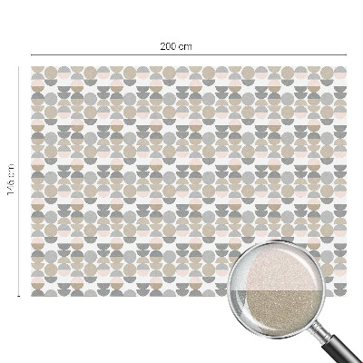 Nepermatoma plėvelė langams Geometriniai raštai