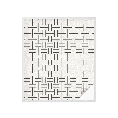 Matinė klijuojama plėvelė langams Simetriška pynė