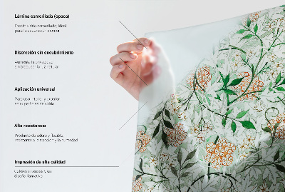 Matinė klijuojama plėvelė langams Geometrinės bangos