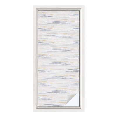 Plėvelė langams privatumui vitražas Abstrakčios juostelės