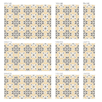 Matinė plėvelė langams su vitražo efektu Augalų raštai