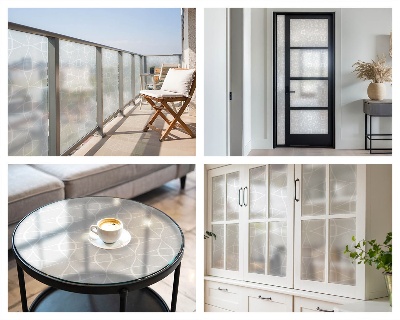 Pieninė plėvelė langams su raštu Simetrinės elipsės