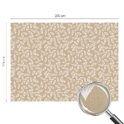 Plėvelė langams privatumui vitražas Lapai gamta