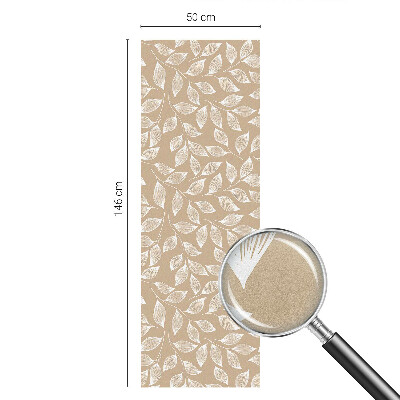 Plėvelė langams privatumui vitražas Lapai gamta