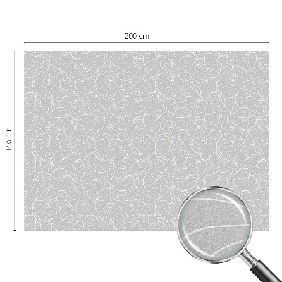 Plėvelė langams privatumui vitražas Lapų elegancija