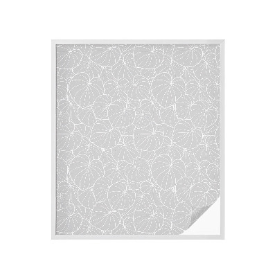 Plėvelė langams privatumui vitražas Lapų elegancija