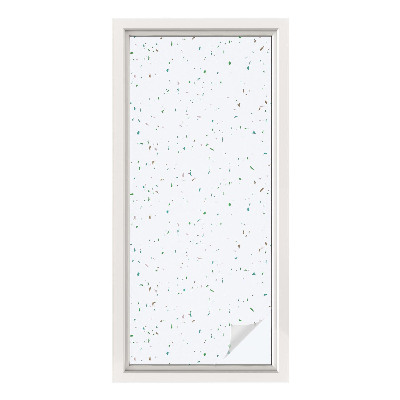 Matinė klijuojama plėvelė langams Išsklaidyti elementai