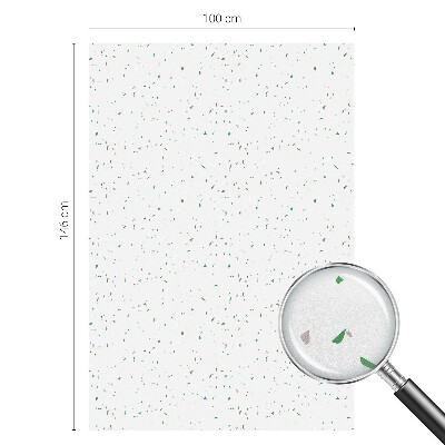 Matinė klijuojama plėvelė langams Išsklaidyti elementai