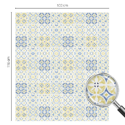 Matinė plėvelė langams su vitražo efektu Klasikinės plytelės