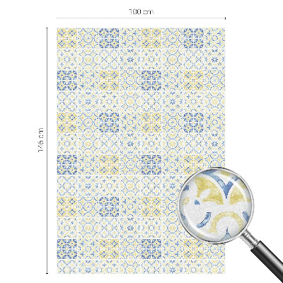 Matinė plėvelė langams su vitražo efektu Klasikinės plytelės