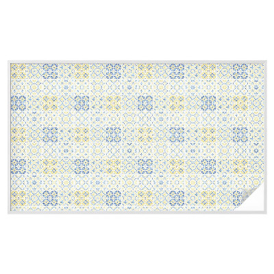 Matinė plėvelė langams su vitražo efektu Klasikinės plytelės