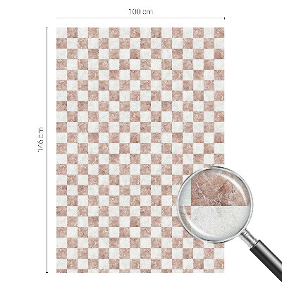 Pieninė plėvelė langams su raštu Klasikinė šachmatų lenta