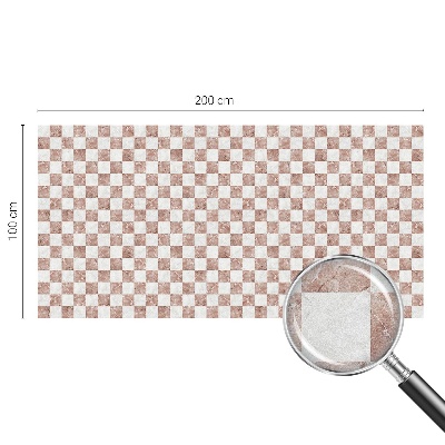 Pieninė plėvelė langams su raštu Klasikinė šachmatų lenta