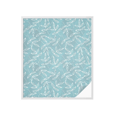 Plėvelė langams privatumui vitražas Lapų elegancija